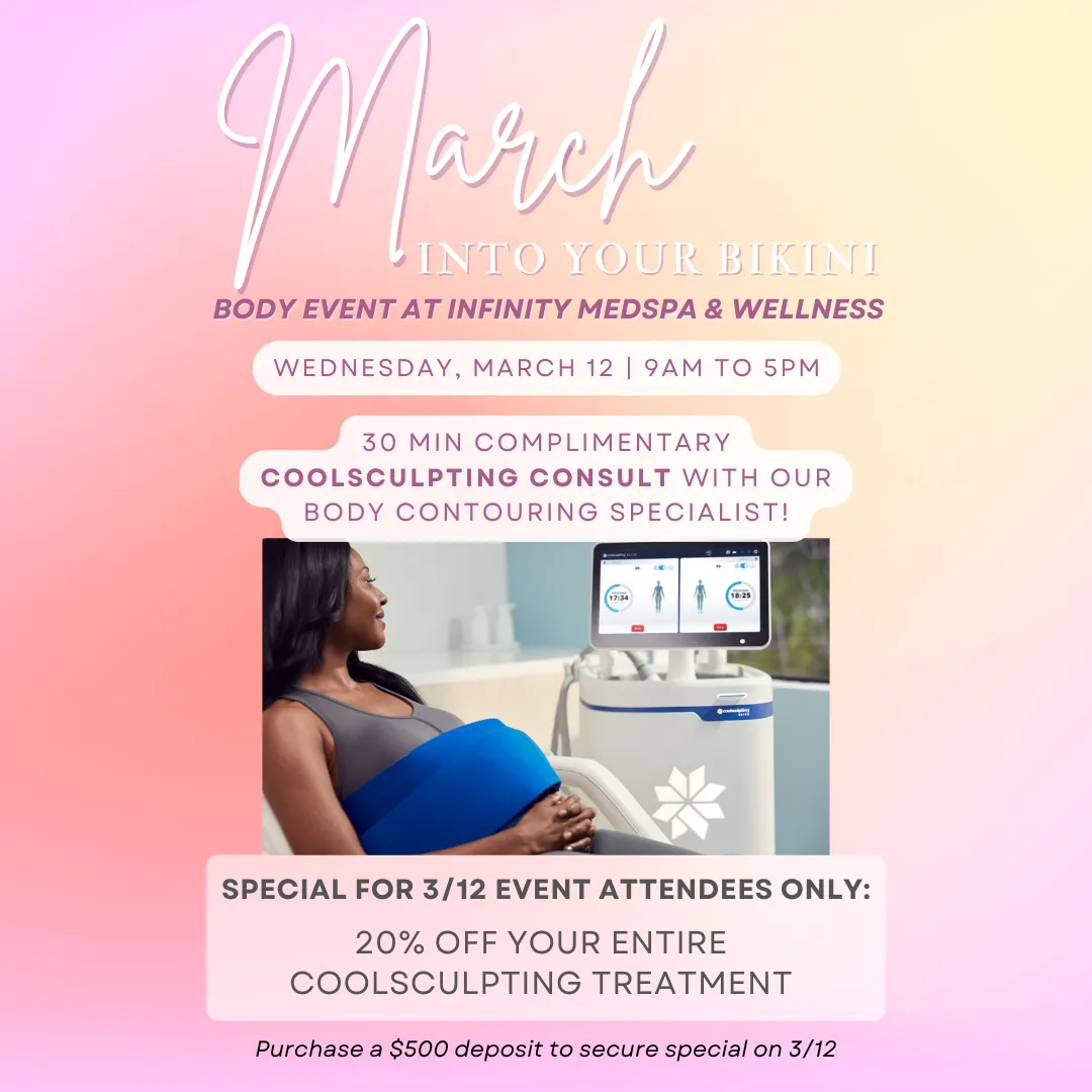 Complimentary CoolSculpting Consult in Charlotte, NC at Infinity Medspa and Wellness