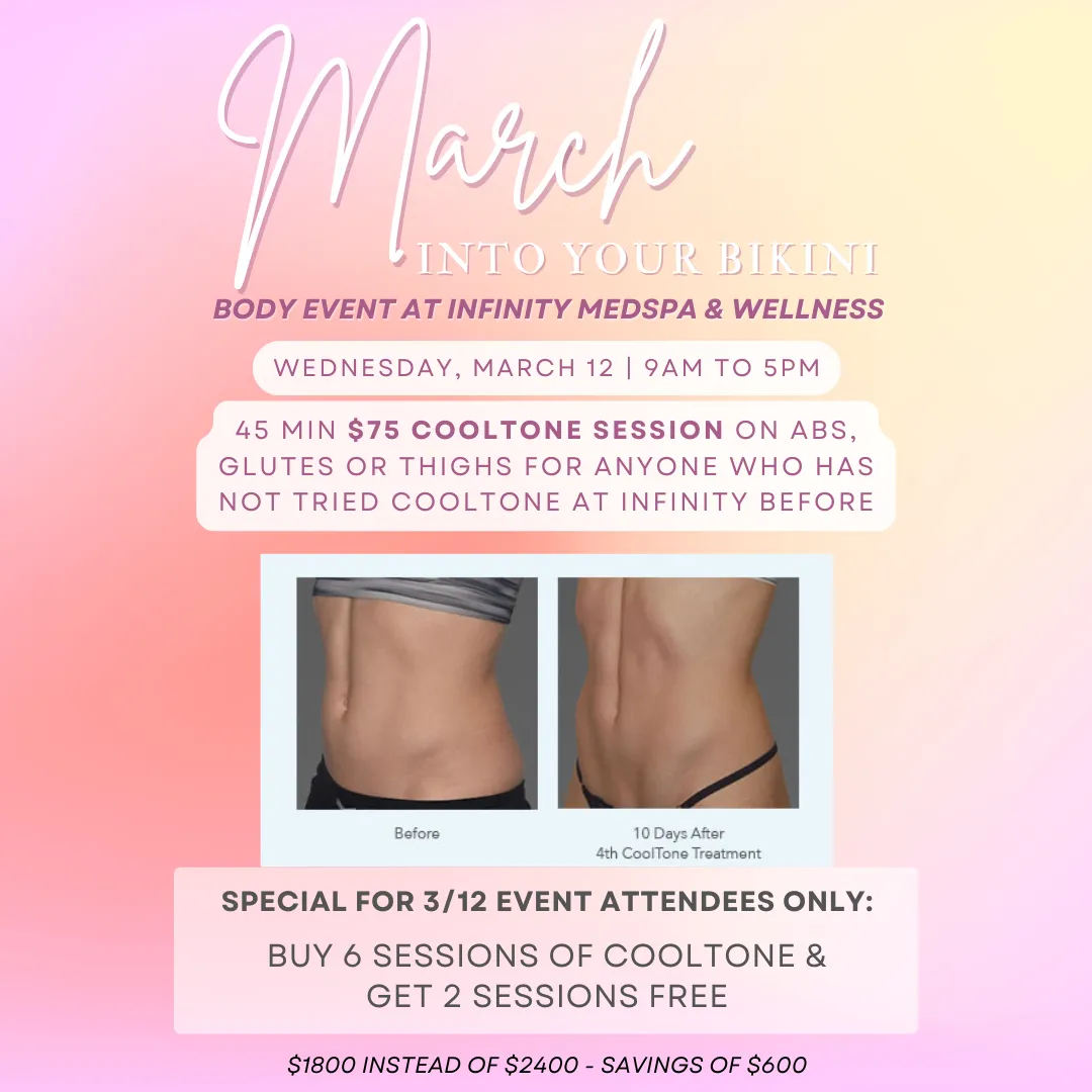 $75 CoolTone Session in Charlotte, NC at Infinity Medspa and Wellness